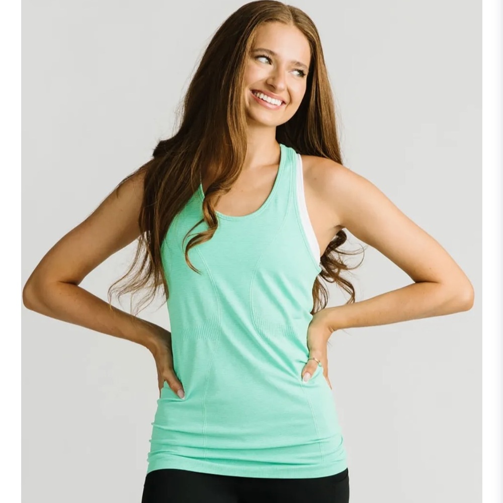 Zyia Copper Charge tank top! Teal blue size medium!